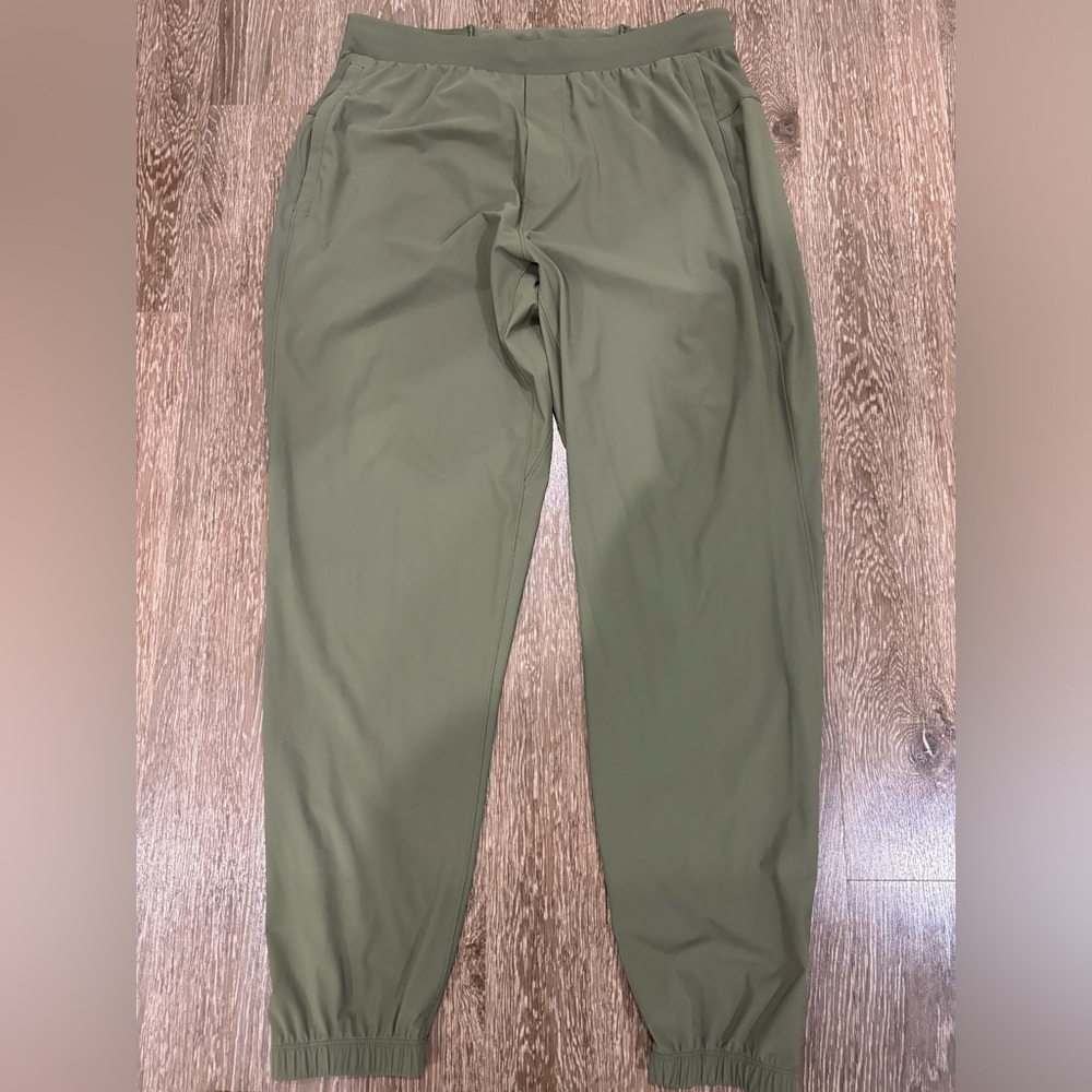 Lululemon surge joggers, L, green